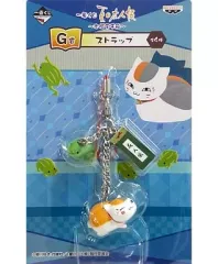 【中古】ストラップ(キャラクター) ニャンコ先生＆蛙 ストラップ 「一番くじ 夏目友人帳～本屋玉手箱～」 G賞