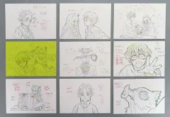 【中古】ポストカード 柱合会議・蝶屋敷編 予告原画ポストカード9枚セット 「鬼滅の刃×ufotable Cafe 竈門炭治郎 立志編 特別編集版放送記念コラボレーションカフェ」