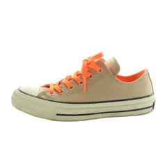 コンバース CONVERSE ローカットスニーカー シューズ US4.5 23.5cm ベージュ オレンジ /MI