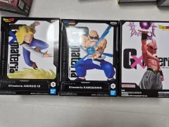 ドラゴンボール マテリア 3種 まとめ売り 魔人ブウ 18号 武天老師