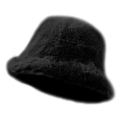 人気商品　防寒 暖かい ふわふわ 冬繊細な毛羽が蓄熱防寒力アップ 小顔効果 無地 秋 吸汗速乾 柔らかい レディース ハット 折りたたみ バケットハット ハット 可愛い [LEZOOY] おしゃれ ワンサイズ