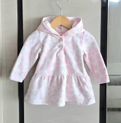 カーターズ 起毛フリルワンピース 70-80サイズくらい