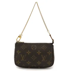 LOUIS VUITTON ルイ ヴィトン モノグラム ミニポシェット アクセソワール アクセサリーポーチ マルチポーチ 小物入れ M58009