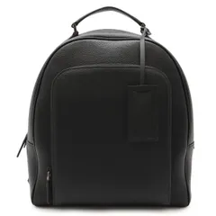 PRADA プラダ トライアングルロゴ バックパック リュックサック デイパック レザー NERO 黒 ブラック 2VZ011