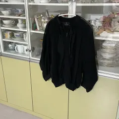 ランバンコレクション ジップアップカーディガン