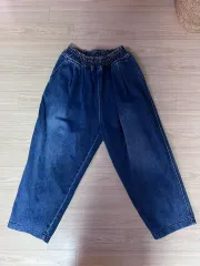 ワイドバギー ウエストゴム デニム / 66-77オススメ