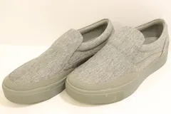 【中古】 THE NORTH FACE メンズスニーカー 27 Shuttle Slip-On WP THE NORTH FACE 27 グレー 灰 無地