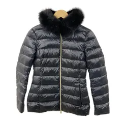 HERNO(ヘルノ) ダウンジャケット サイズ40 M レディース美品  - ダークネイビー 長袖/ファー/ICONICO/冬