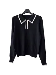 55-66)ブラック KARA（カラ） ニット/新品