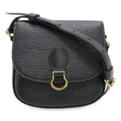 LOUIS VUITTON ルイ ヴィトン エピ ミニサンクルー ショルダーバッグ ポシェット 斜め掛け レザー ノワール 黒 ブラック ゴールド金具 M52212