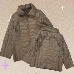 日本 ヴィンテージ 超軽量 ベージュ グランジ ヒッピー ハン グース ダウン