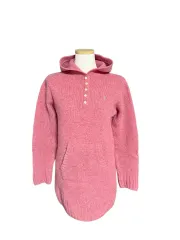 (新品) ポロ ラルフローレン ピンク ニット フード Tシャツ