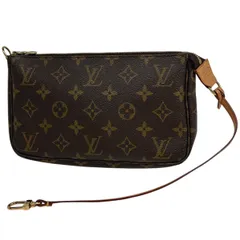 ルイ・ヴィトン Louis Vuitton ポシェット アクセソワール メイク コスメ アクセサリーポーチ モノグラム ブラウン M51980 レディース 【中古】