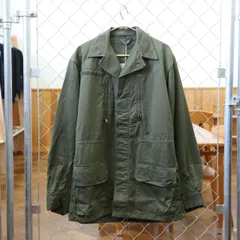 【USED】ミリタリー フィールドジャケット オリーブ 古着 フランス軍 M64 S.C.E.C.A.M.PARIS1969