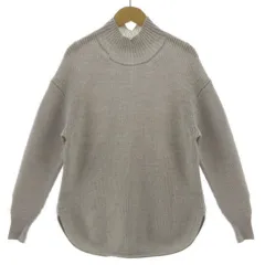 セオリーリュクス theory luxe ハイネックニット 03-0101704-020-038 セーター 長袖 イタリア製生地 ウール グレー系 38