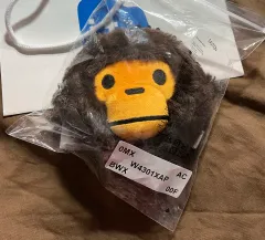 A BATHING APE アベイシングエイプ ベイビー マイロ PLUSH クロスボディーバッグ ファー チェーンバッグ