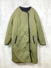 field/dream フィールドドリーム CC.FL.YW.0001 リバーシブル ボア キルティング コート size1/カーキ×黒 ◆■レディース