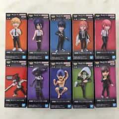 02w22486 劇場版 チェンソーマン レゼ篇 ワールドコレクタブルフィギュア vol.1/vol.2 各全5種 計10点セット ※未開封品【中古品】