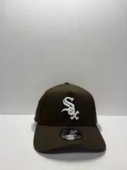 Newera シカゴホワイトソックス 9forty A-FRAME スナップバックキャップ ブラウンカラー