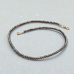 送料無料 シルバー925 バレルリンクチェーン ネックレス 50cm デザイン