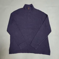 105 110 POLO RALPH LAUREN(ポロラルフローレン) ポニーロゴ 長袖 ハーフジップ Tシャツ XL