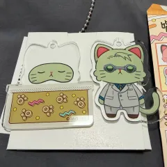 呪術廻戦 七海 猫ぬいぐるみ グッドナイト スライド アクリル キーホルダー