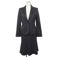 アリスバーリー Aylesbury スーツ スカート ジャケット  ストレッチ セットアップ 9 グレー