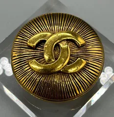 CHANEL シャネル ヴィンテージ ココマークブローチ ゴールドトーン
