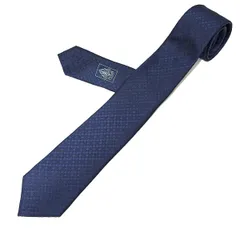 GUCCI(グッチ) ネクタイ メンズ - ダークネイビー×ネイビー