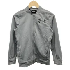 UNDER ARMOUR(アンダーアーマー) ブルゾン サイズYXL レディース美品  ダークグレー 春・秋物