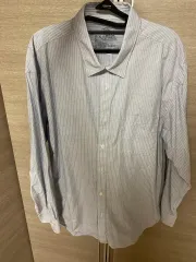 無印良品 オックスフォード ストライプ シャツ XL