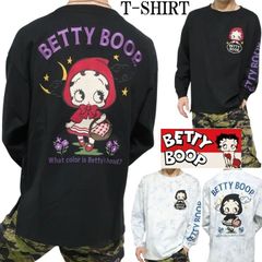 55）BETTY BOOP ロンT 黒 - メルカリ