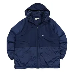 NIKE 00s ネイビーカラー フード アウター