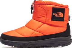 ザ・ノース・フェイス THE NORTH FACE アウトドア ヌプシ ブーティ ウォータープルーフ ロゴ ショート メンズ レディース 靴 スノーブーツ 冬 キャンプ 防寒 防水 撥水 保温 軽量 雪道  NF52280 MK マンダリン
