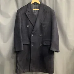 50s~ ユーロ ビンテージ イギリス ダブルブレスト ウールコート No.I650