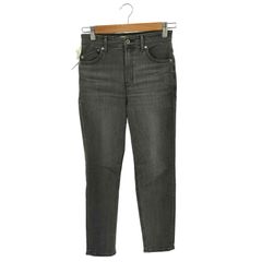 ヤヌーク YANUK スリムテーパードデニムパンツ レディース  24