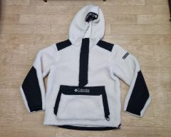 コロンビア フリース ボア フリース フード ハーフジップ M