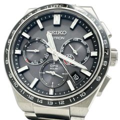 【SEIKO/セイコー】SBXC111/5X53-0BR0 箱/保付 アストロン ネクスター GPSソーラー 腕時計 チタン ソーラー電波 グレー文字盤 メンズ 【中古】【真子質店】【GD】