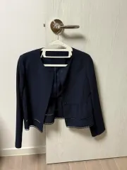 ジェニ着用 ブランド ANAYI アナイ ネイビー ジャケット