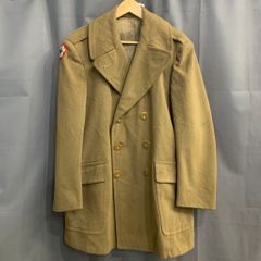 希少 40s U.S.ARMY オーバーコート 40L 米軍実物 ヴィンテージ - メルカリ