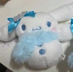 雪だるま シナモロール ぬいぐるみ キーホルダー