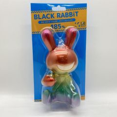 ブラックラビット ソフビ BLACK Rabbit パステル メタリック - メルカリ