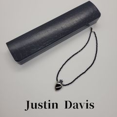 Justin Davis JULIET ネックレス 45cm クラウン オニキス - メルカリ