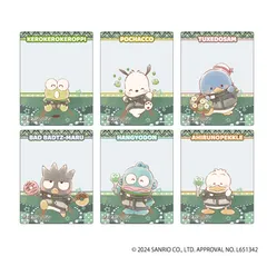 アクリルカード「はぴだんぶい」11/グラフアートイラスト 全6種コンプリートBOXセット 新品未開封品