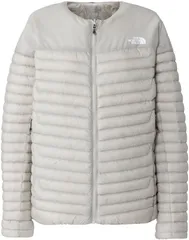ザ・ノース・フェイス THE NORTH FACE アウトドア サンダーラウンドネックジャケット レディース ダウン アウター 撥水 ミドラー 上着 秋冬 防寒 キャンプ ハイキング お出かけ 収納可能 ポケッタブル 普段着  NY FI フォッシルアイボリー