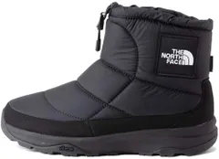ザ・ノース・フェイス THE NORTH FACE アウトドア ヌプシ ブーティ ウォータープルーフ ロゴ ショート メンズ レディース 靴 スノーブーツ 冬 キャンプ 防寒 防水 撥水 保温 軽量 雪道  NF52280 KK TNFブラ