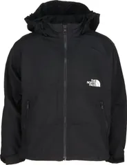 ザ・ノース・フェイス THE NORTH FACE アウトドア トドラーコンパクトジャケット 子ども服 ウィンドブレーカー アウター 上着 軽い はっ水 シンプル フード 取り外し可能 普段使い 外遊び キャンプ 記名ラベル  NPT22510 K ブラック