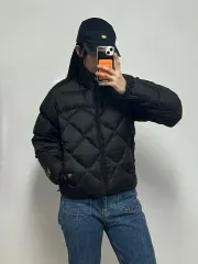 Mountain Hardwear マウンテンハードウェア 刺繍 ロゴ グースダウン パファー ジャケット ブラック