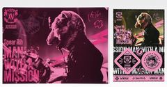 MAN WITH A MISSION 맨위즈 어미션 맨위즈 MWAM 15th ANNIVERSARY 2026 이치 반 복권 클리어 파일 스티커 세트 예비 리브 LIVE 버전