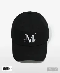 MUCENT(ムセント) シーグリ cignature(シグネチャー) ベースボールキャップ ブラック